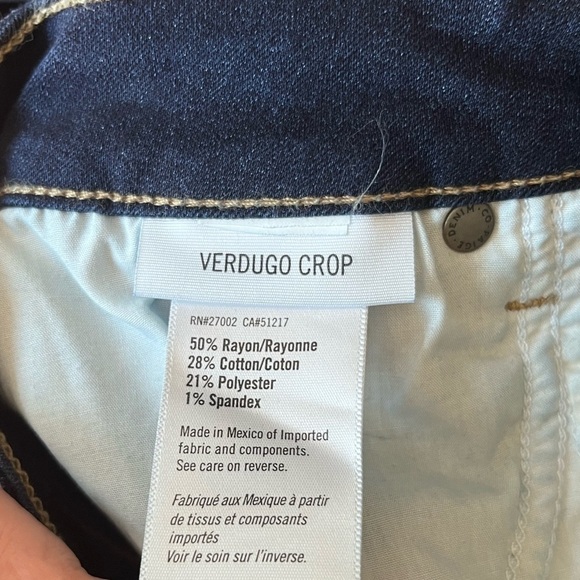 Paige Verdugo cropped Whiskered Skinny Jeans - Picture 8 of 9